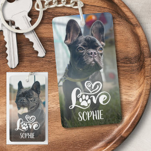 Photo personnalisé d'amour de chien
