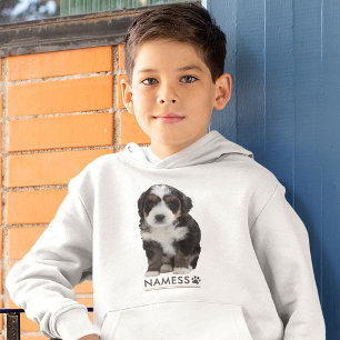 Photo personnalisée avec le nom de votre chien