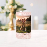 Photo personnalisée avec le nom de votre chien sur