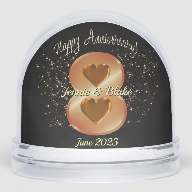 Photo personnalisée Cadeau du 8e anniversaire (Avant)