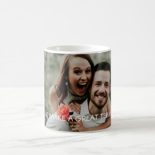 Photo personnalisée Café Mug (Centre)