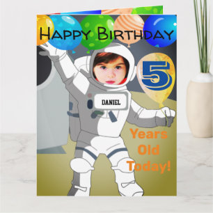 Photo personnalisée Carte Anniversaire Pour Garçon