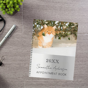 Photo personnalisée chat animal argent 2026
