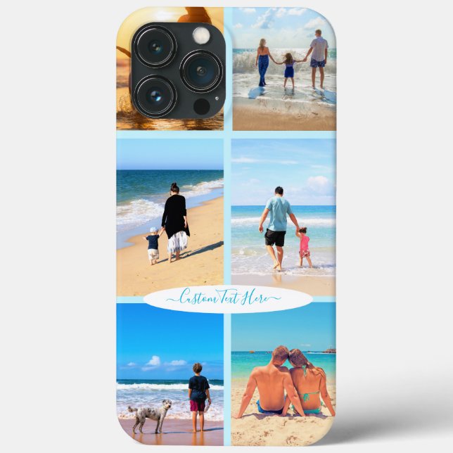 Photo personnalisée Collage Texte Votre coque ipho (Verso)