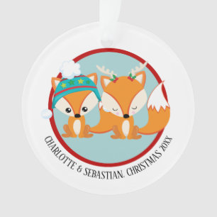 Photo personnalisée de Christmas Red Fox