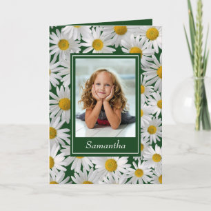 Photo personnalisée de la marguerite lumineuse -