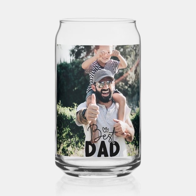 Photo personnalisée de meilleur père (Verso)