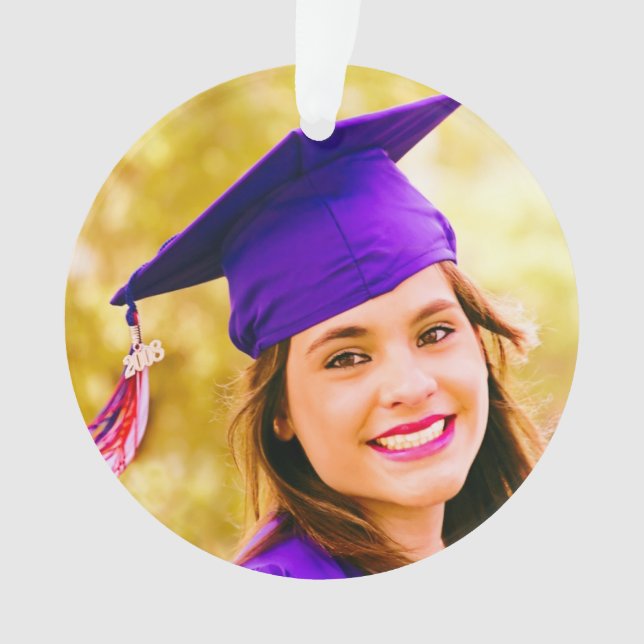 Photo personnalisée d'obtention du diplôme (devant)
