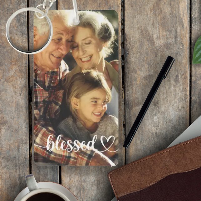 Photo personnalisée du script bienheureux (Créateur téléchargé)