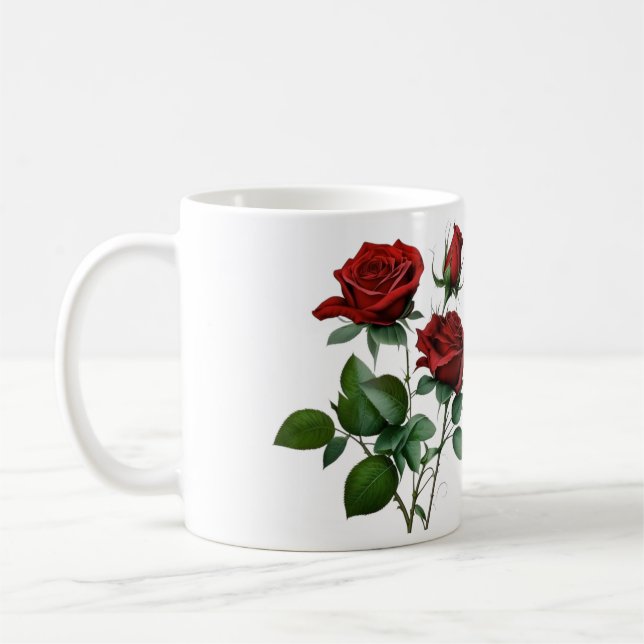 Photo personnalisée en céramique Mug de café perso (Gauche)