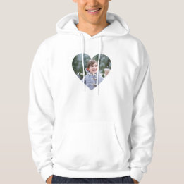 Photo personnalisée en forme de coeur Sweat - shir