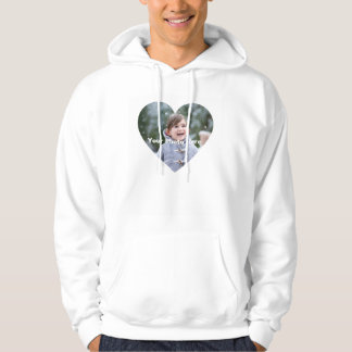 Photo personnalisée en forme de coeur Sweat - shir