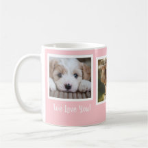 Photo personnalisée et message Mug pour la fête de