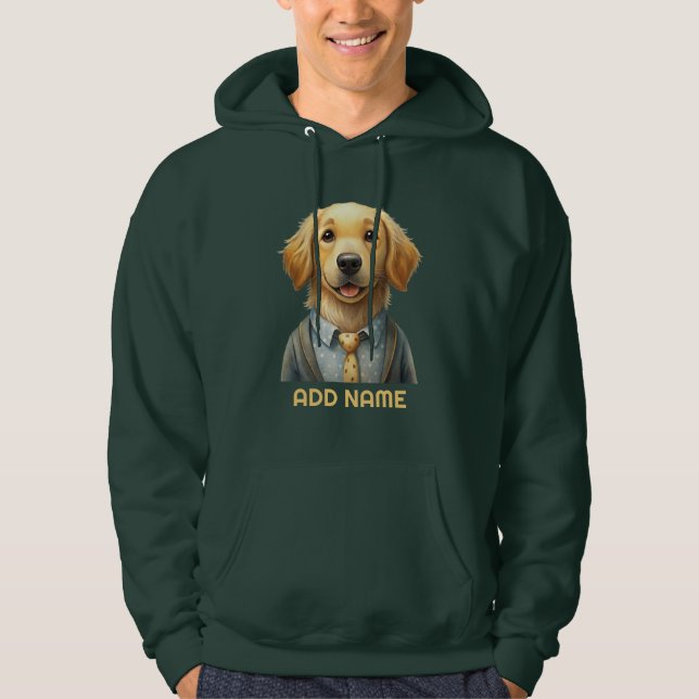 Photo personnalisée et nom Sweat - shirt à capuche (Devant)