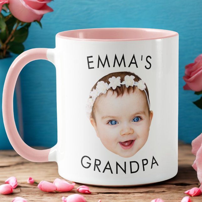 Photo personnalisée Face Mug Maman Grand-mère Gran (Créateur téléchargé)
