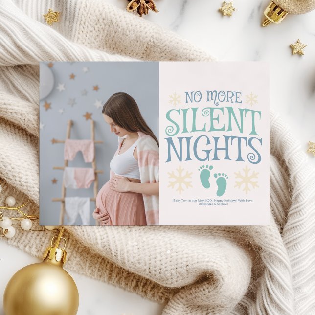 Photo personnalisée Faire-part de grossesse de Noë (Créateur téléchargé)