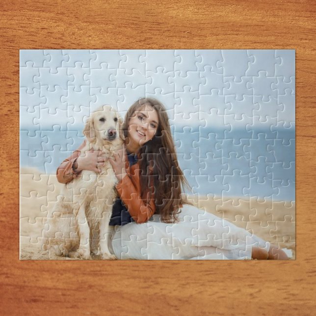 Photo personnalisée Jigsaw Puzzle cadeau (A Stylish Photo Gift. Easily Add Your Custom Photo (Optional Text via the Edit Design Feature).)
