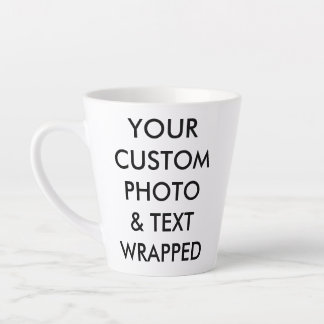 Photo personnalisée LATTE MUG PETIT 12oz