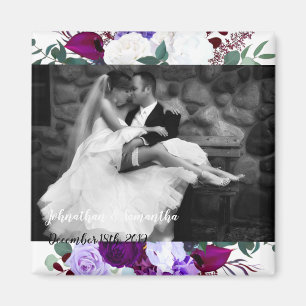 Photo personnalisée Magnet Lavender Hibiscus sur W