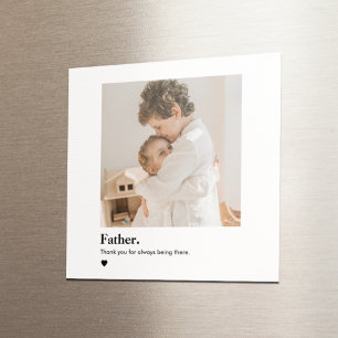 Photo personnalisée Magnet Papa   Fête des pères G