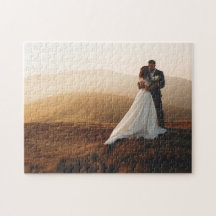 Photo personnalisée Mari épouse Jigsaw Puzzle cade