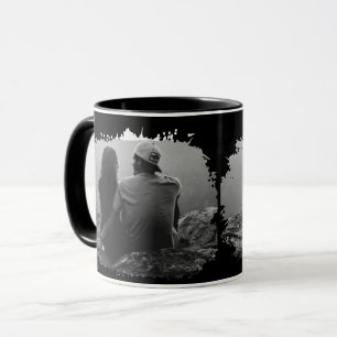 Photo personnalisée Mug des deux côtés 2 Photos Mu