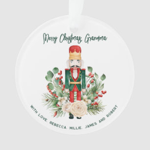 Photo personnalisée Noisette grand-mère Noël