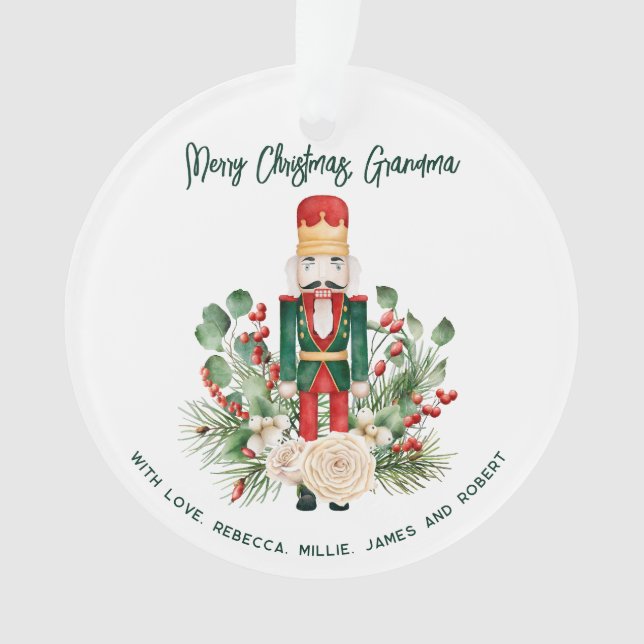 Photo personnalisée Noisette grand-mère Noël (devant)