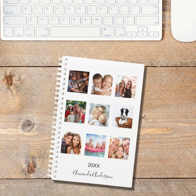 Photo personnalisée nom de famille collage signatu (Créateur téléchargé)