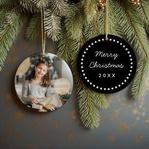 Photo personnalisée - Ornement de Noël