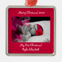 Photo personnalisée Ornement de Noël