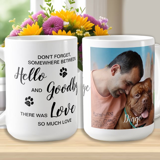 Photo personnalisée Pet Memorial Café Mug (Créateur téléchargé)