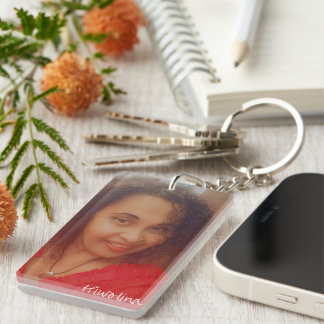 Photo personnalisée | Porte - clé acrylique mignon
