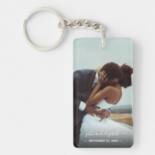 Photo personnalisée Texte Mariage Couple Keepsaké