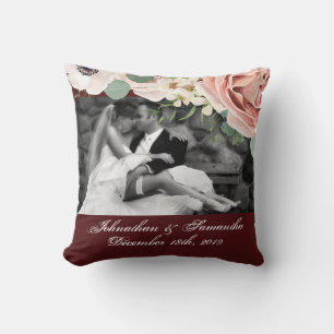 Photo personnalisée Vin géométrique Coussin de 16 