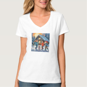Photo personnalisée Wifey moderne T-shirt femme mo