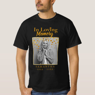 Photo Perte de Mère Célébration de la vie T-shirt