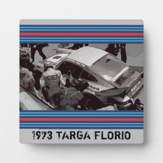 Photo Plaque à plateau 1973 RACING avec Easel