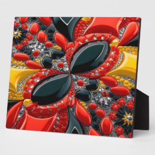 Photo Plaque avec Allemagne Couleurs Design moderne