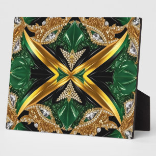 Photo Plaque avec design moderne sud-jamaïcain
