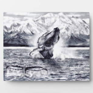 Photo Plaque baleines
