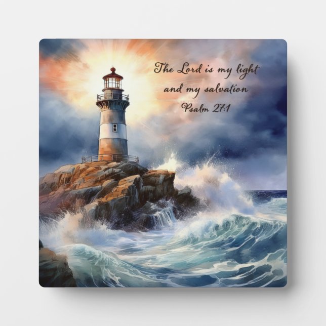 Photo Plaque chrétienne du phare (Devant)