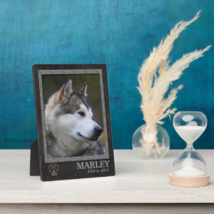 Photo Plaque commémorative de la race de chien Alaskan M