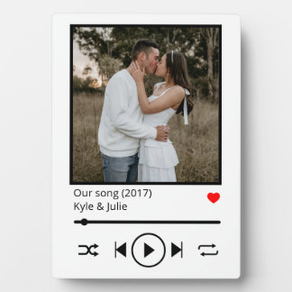 Photo Plaque d'affichage de la musique en streaming