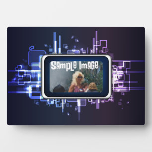 Photo Plaque d'art Abstraite de Neon