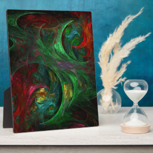 Photo Plaque d'art Abstraite Genesis Green