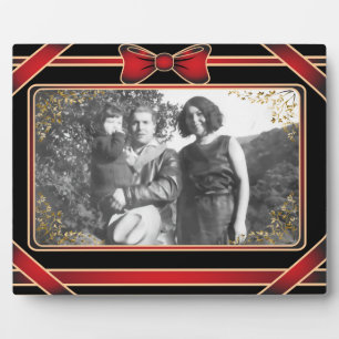 Photo Plaque d'art en ruban rouge