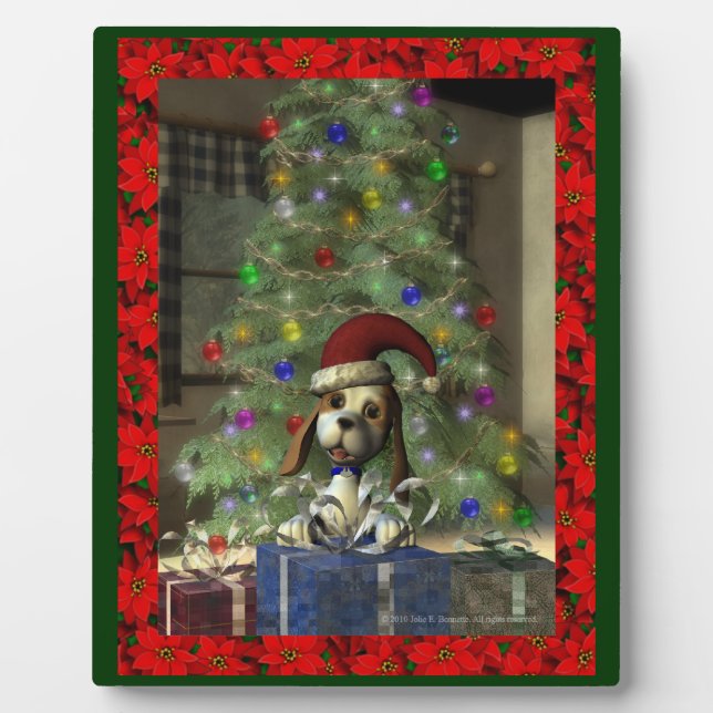 Photo Plaque de chiot Yule (Devant)