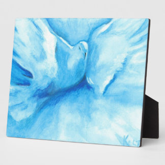 Photo Plaque de Colombe Turquoise