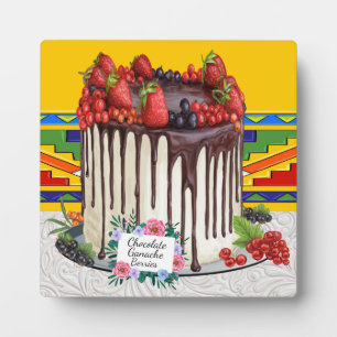 Photo Plaque de gâteau Divinitement Décadente